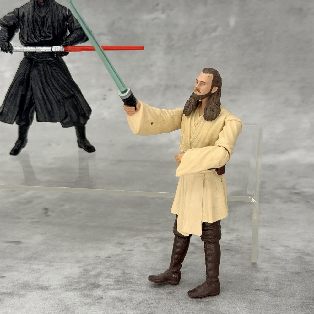 Star Wars Phantom Menace Obi-Wan & Qui-Gon vs Darth Maul Duel of the Fates - Picture 2 of 6